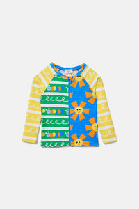 Gorman NZ - Mix Match Kids Swim Zip Top - multi