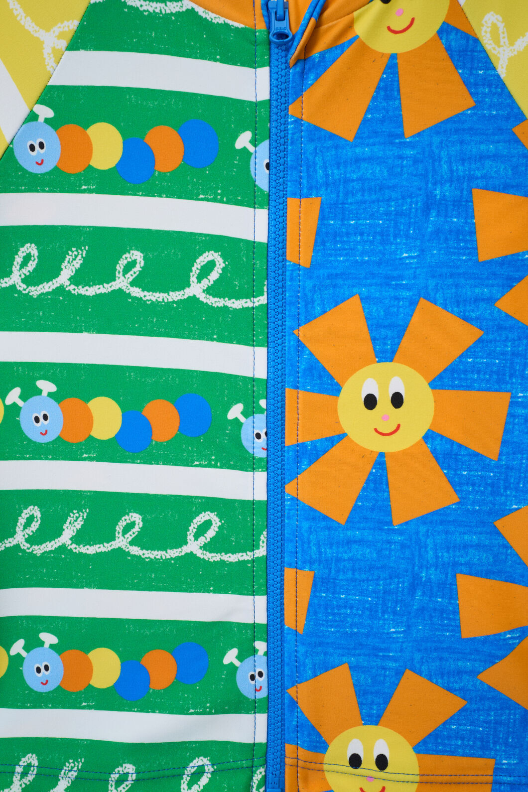 Gorman NZ - Mix Match Kids Swim Zip Top - multi