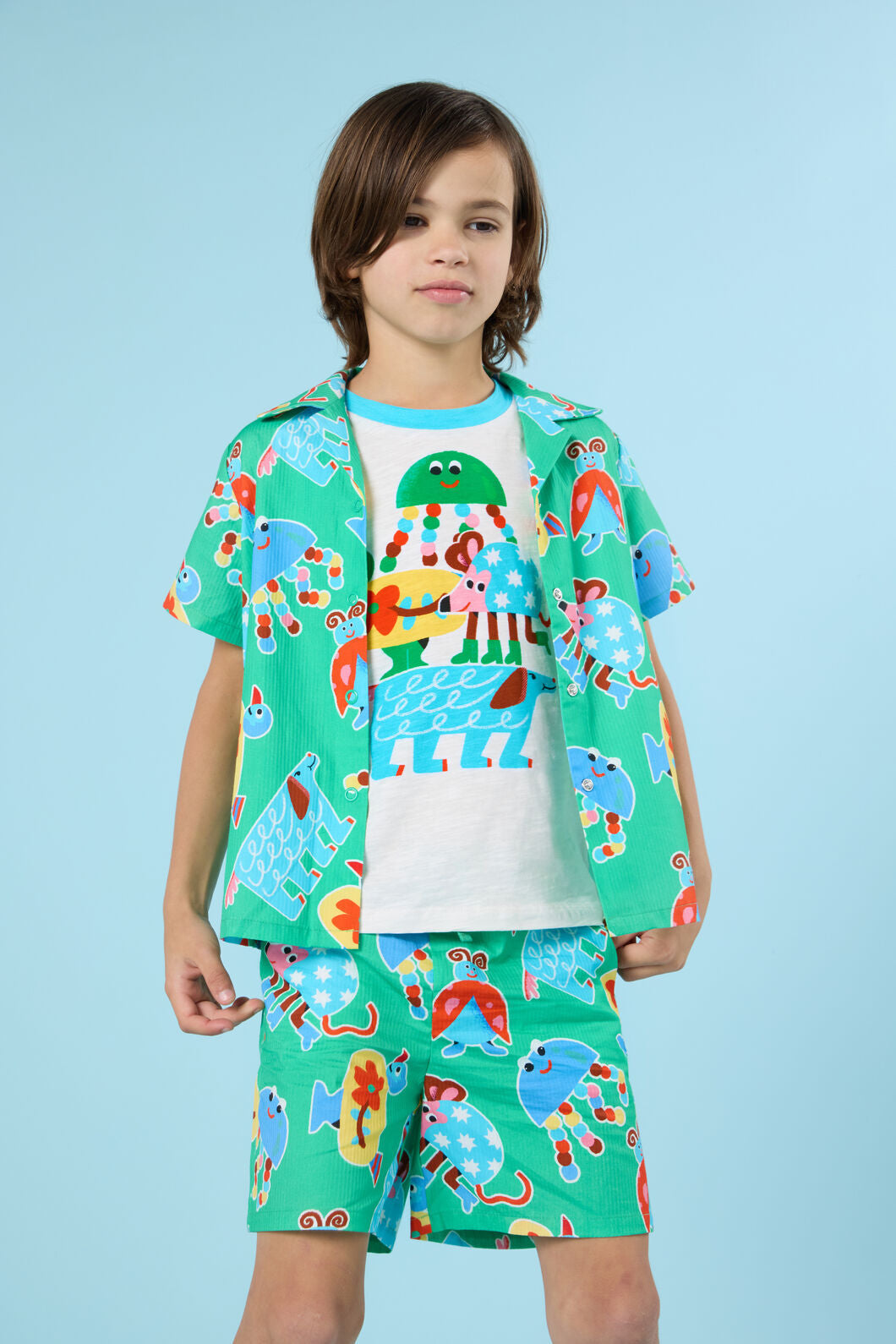 Gorman NZ - Buggy Stack Kids Ss Tee - cream