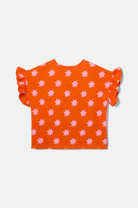 Gorman NZ - Beetle Bug Kids Frill Tee - multi