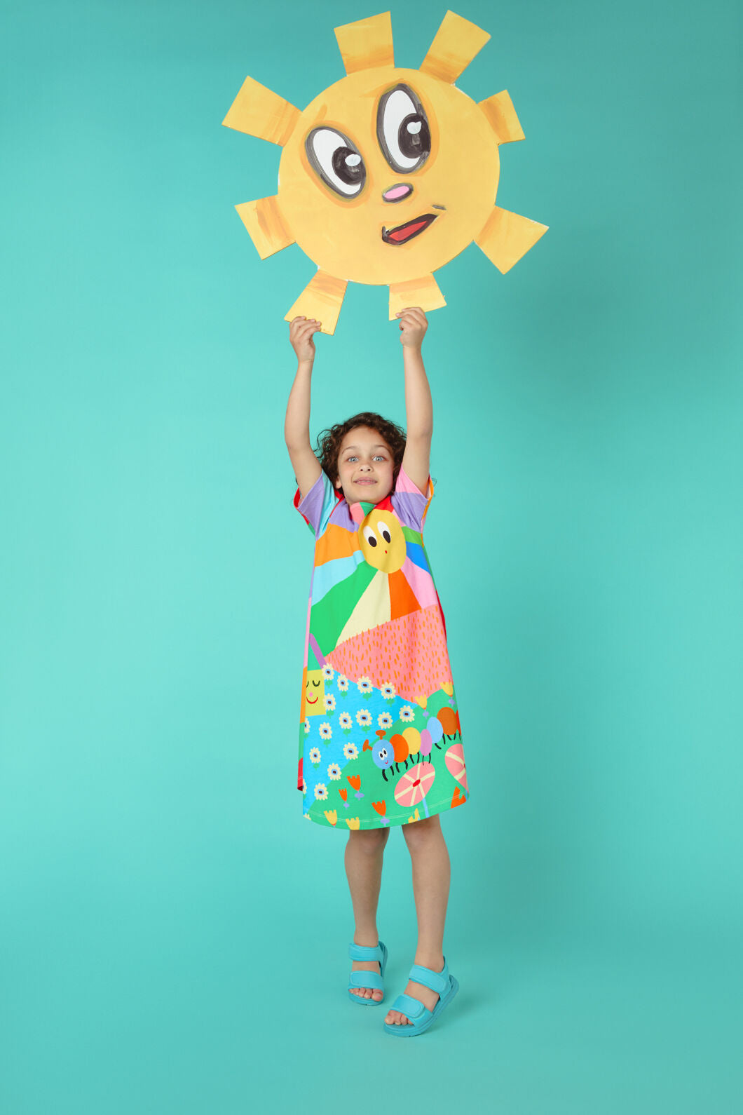 Gorman NZ - Sunsets Kids Dress - multi