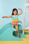 Gorman NZ - Splice Floral Kids Tiered Bath - print