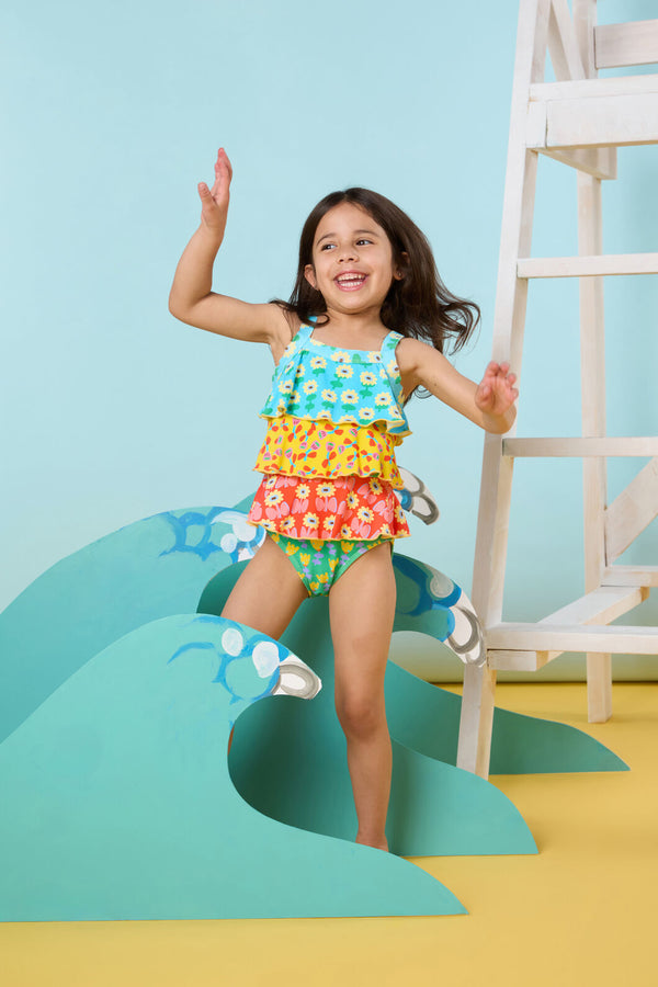 Gorman NZ - Splice Floral Kids Tiered Bath - print