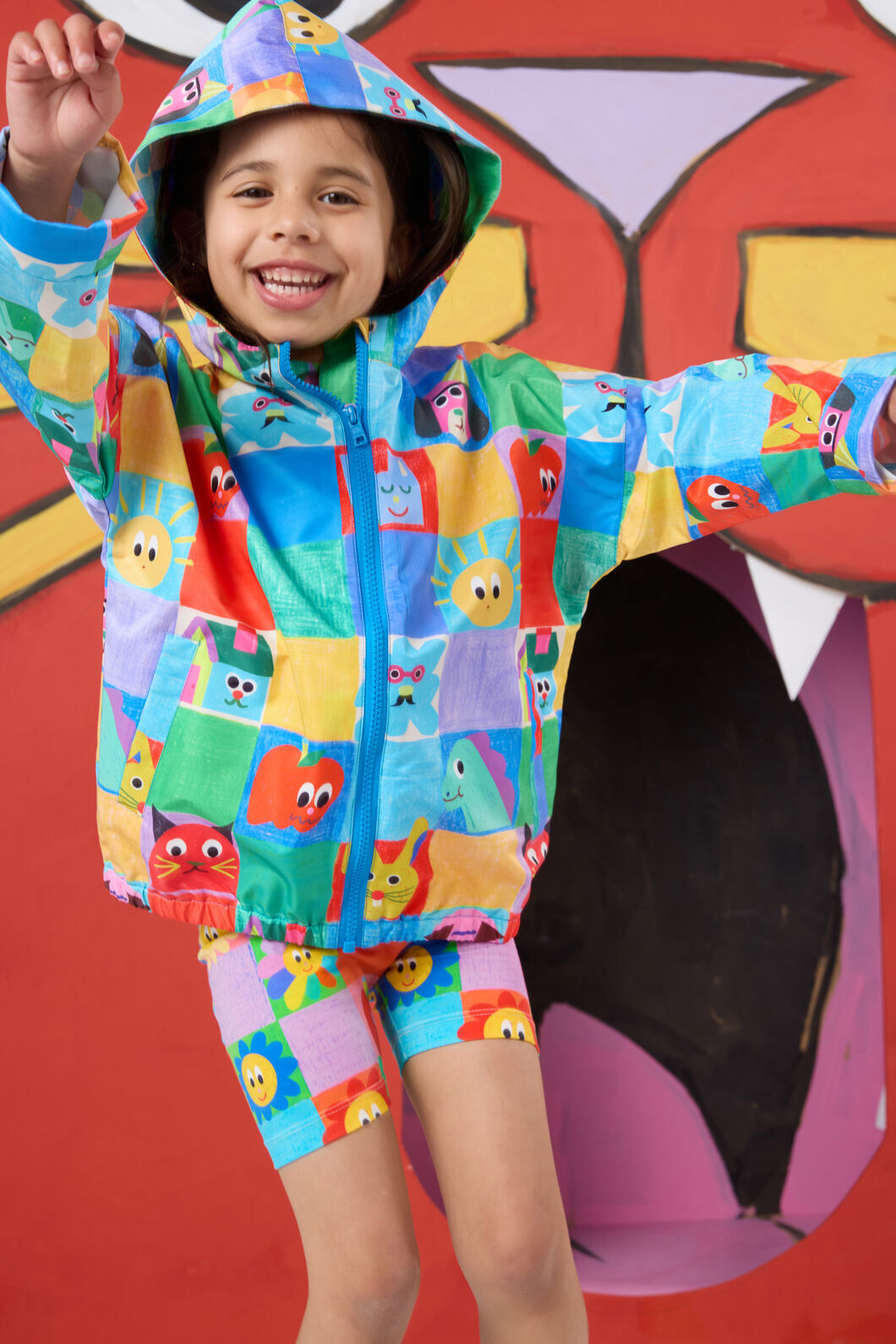Gorman NZ - Check Mate Kids Raincoat - multi