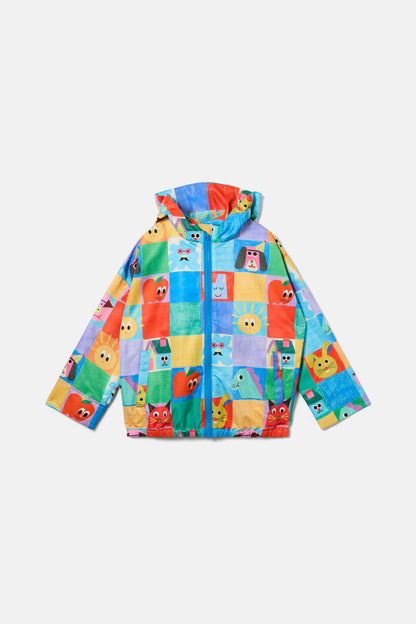 Gorman NZ - Check Mate Kids Raincoat - multi