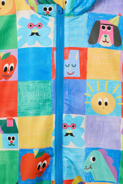 Gorman NZ - Check Mate Kids Raincoat - multi
