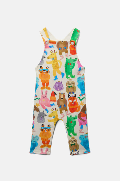 Gorman NZ - Happy Guys Baby Overalls - cream