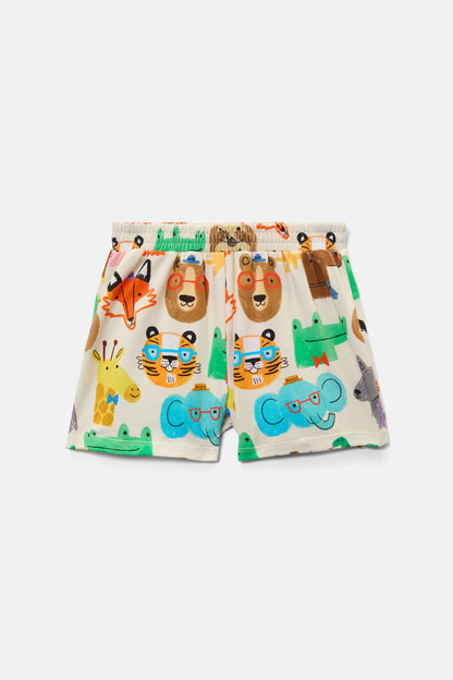 Gorman NZ - Happy Guys Baby Shorts - cream