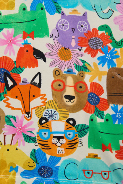 Gorman NZ - Happy Guys Floral Baby SS Tee - cream