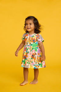 Gorman NZ - Happy Guys Floral Baby Dress - cream