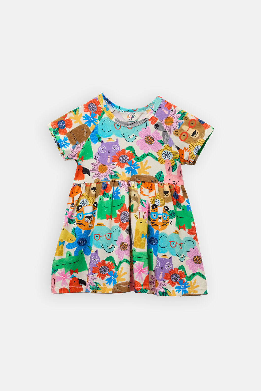 Gorman NZ - Happy Guys Floral Baby Dress - cream