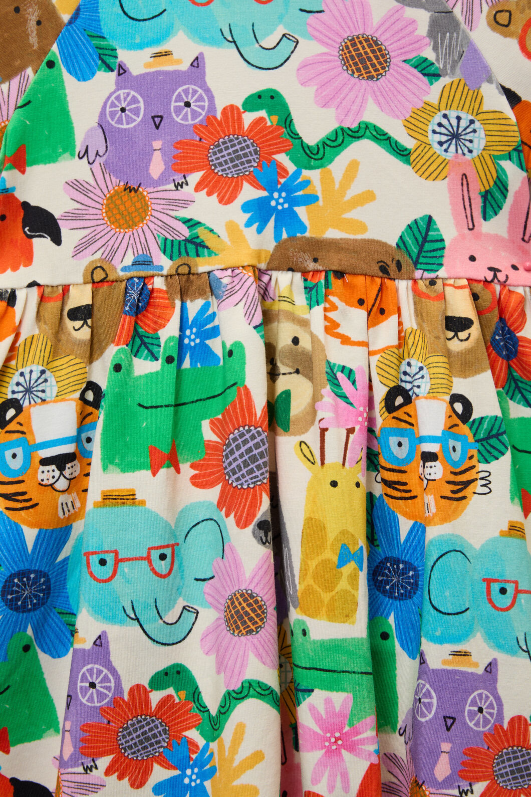 Gorman NZ - Happy Guys Floral Baby Dress - cream