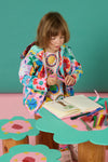 Gorman NZ - Folksy Floral Kids Raincoat - multi