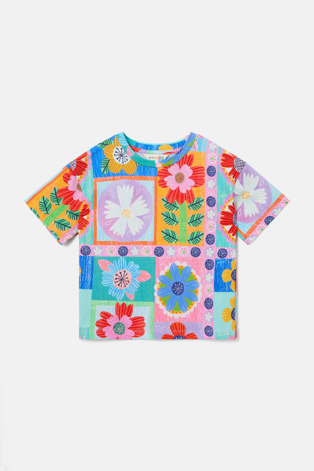 Gorman NZ - Folksy Floral Kids SS Tee - multi