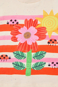 Gorman NZ - Folksy Flower Kids SS Tee - multi