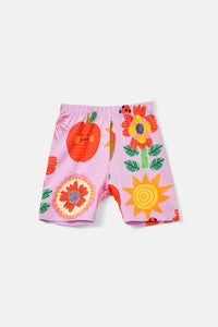 Gorman NZ - Lauren Kids Bike Shorts - lilac