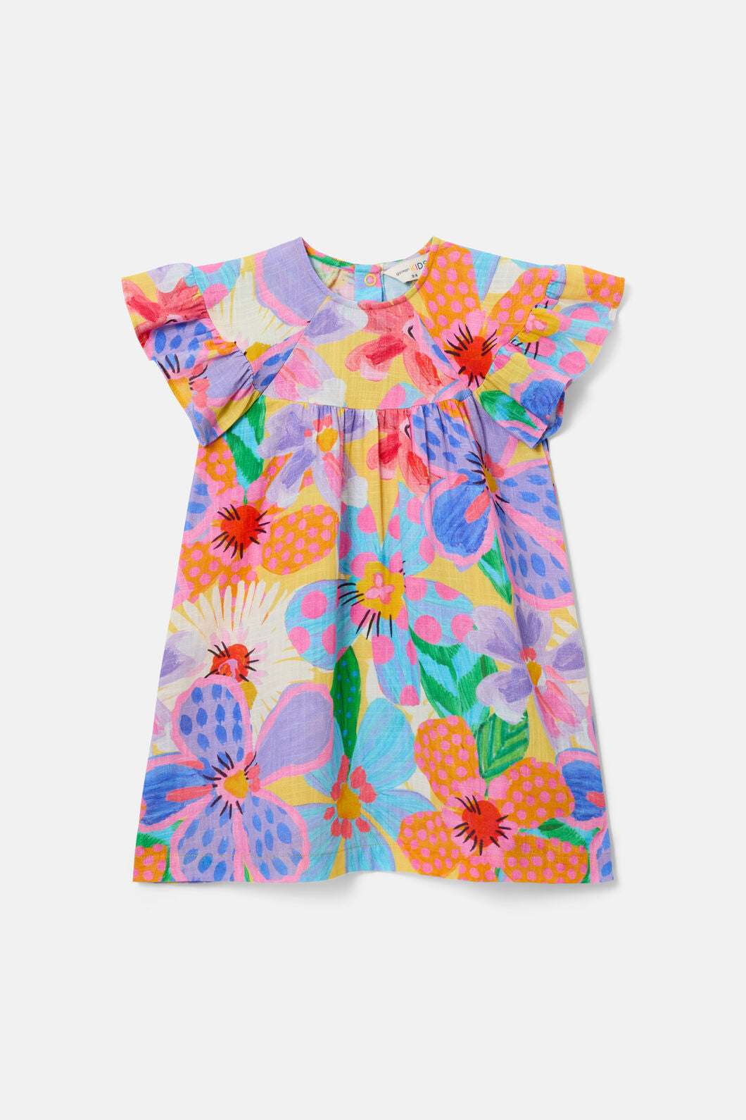 Gorman NZ - Buttercup Kids Floral Dress - yellow