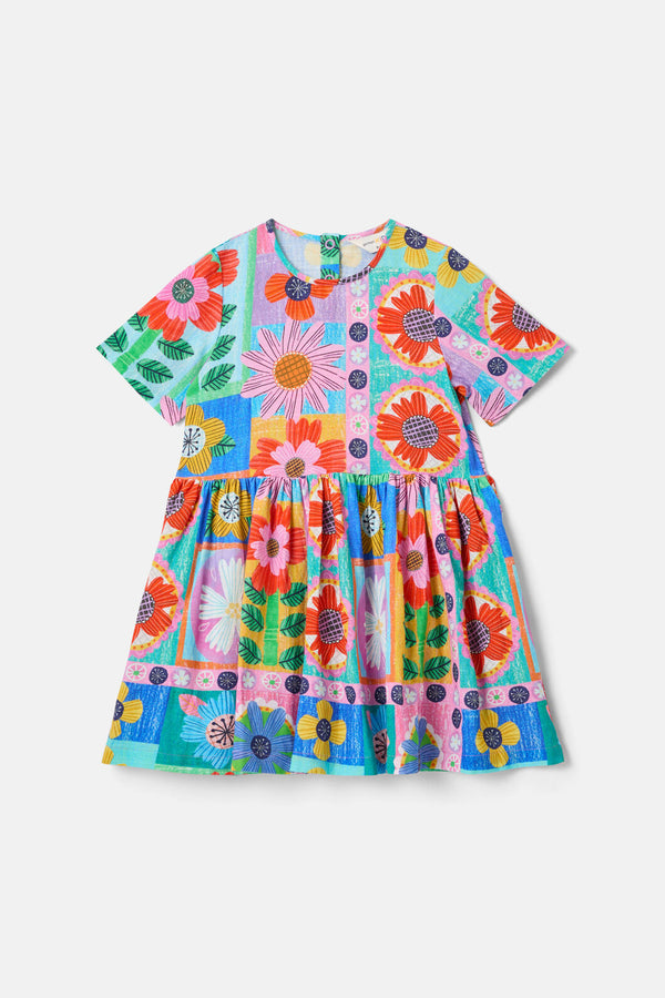 Gorman NZ - Folksy Floral Kids Dress - multi