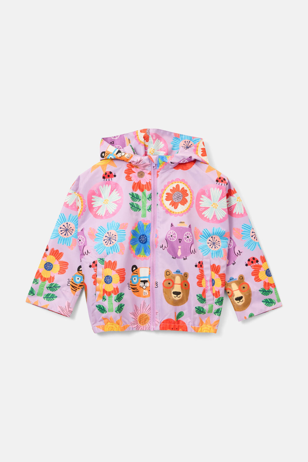 Gorman NZ - Lauren Kids Raincoat - lilac
