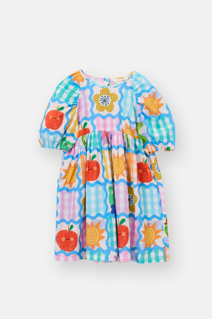 Gorman NZ - Jumble Check Kids Dress - multi