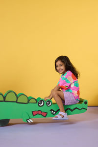 Gorman NZ - Spot Face Kids SS Tee - pink