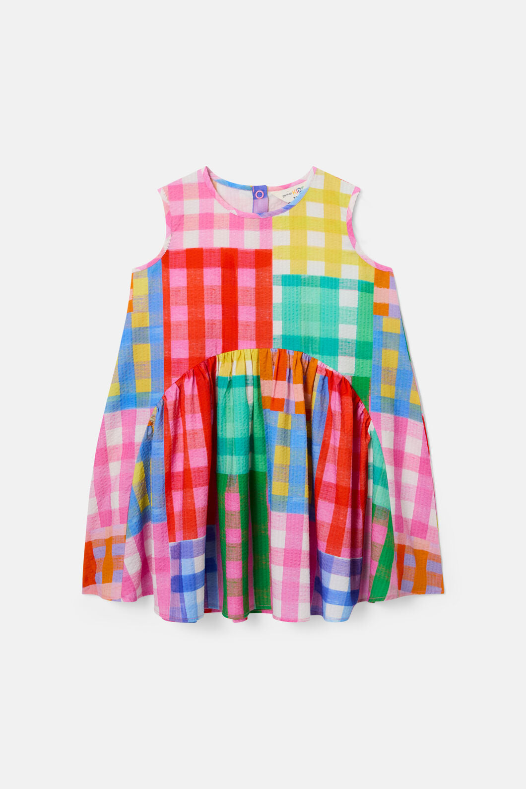 Gorman NZ - Vichy Check Kids Tulip Dress - multi