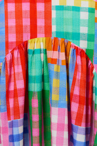 Gorman NZ - Vichy Check Kids Tulip Dress - multi