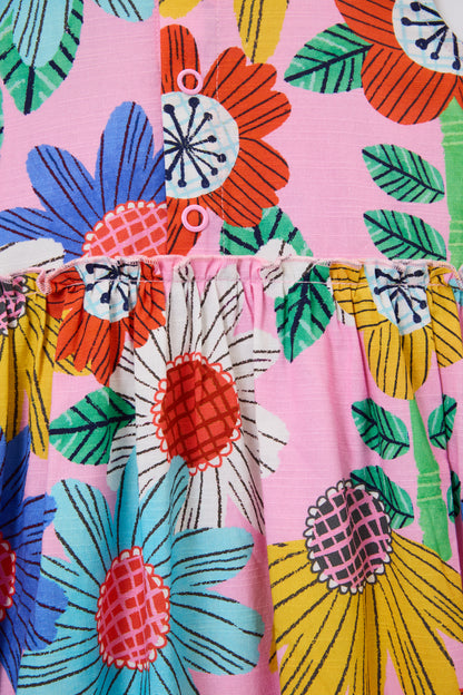 Blooming Floral Kids Dress