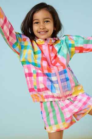 Gorman NZ - Vichy Check Kids Raincoat - multi