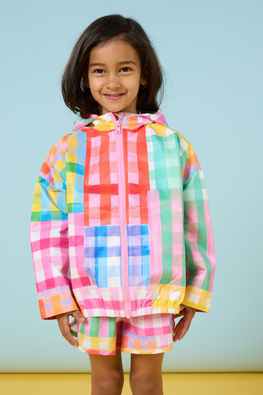 Gorman NZ - Vichy Check Kids Raincoat - multi