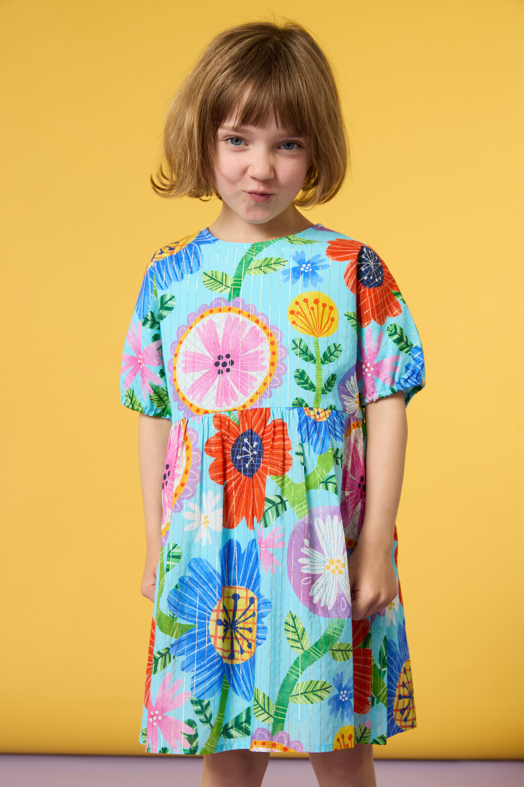 Gorman NZ - Spring Time Kids Dress - blue