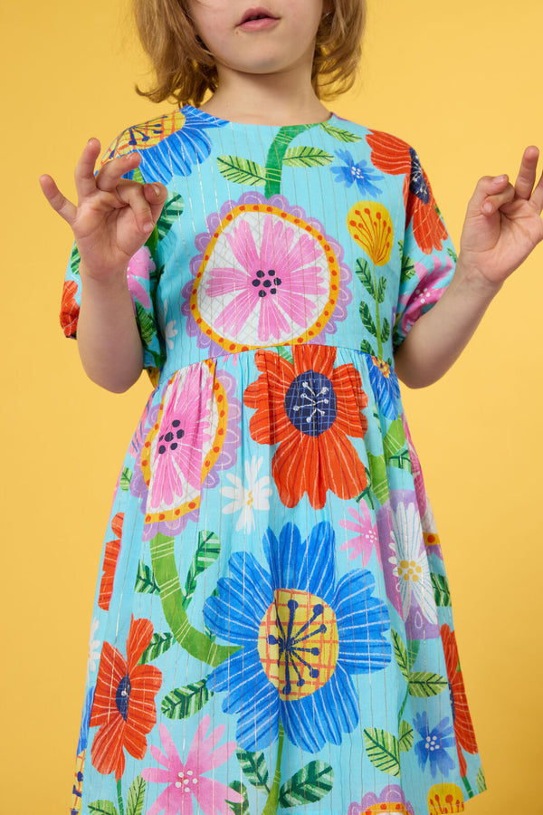 Gorman NZ - Spring Time Kids Dress - blue