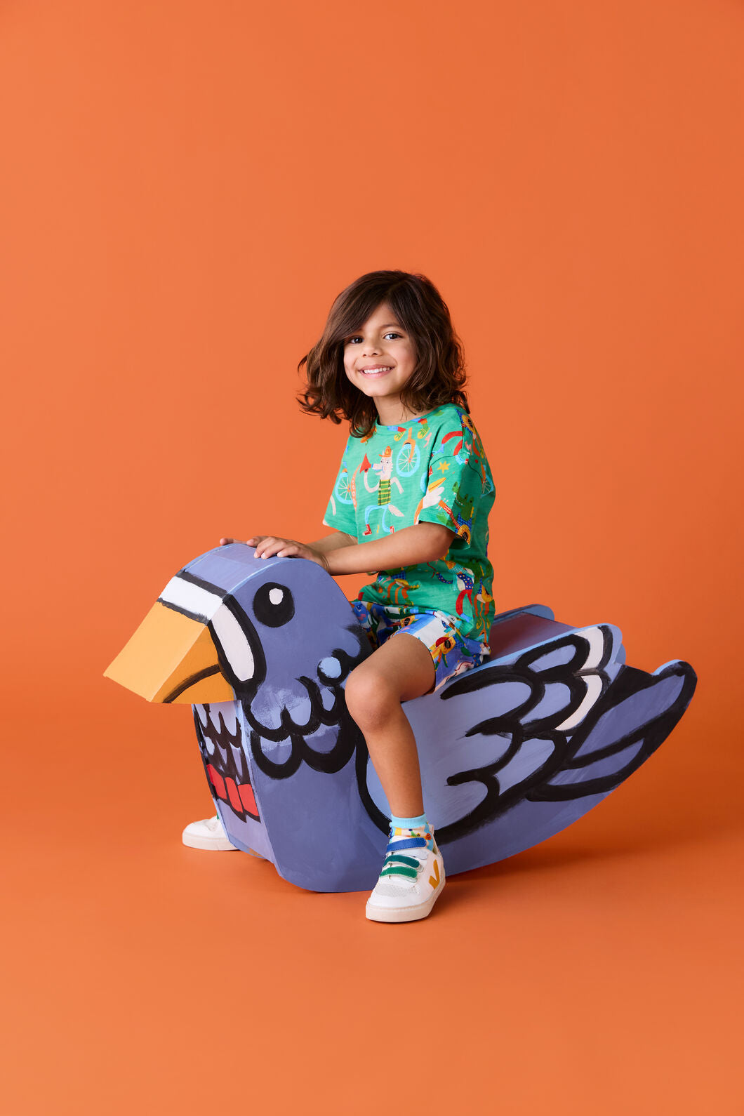 Gorman NZ - Lets Go Kids SS Tee - green