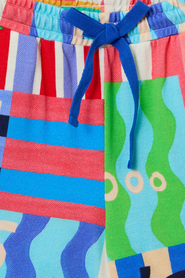 Gorman NZ - Woohoo Stripe Kids Shorts - multi