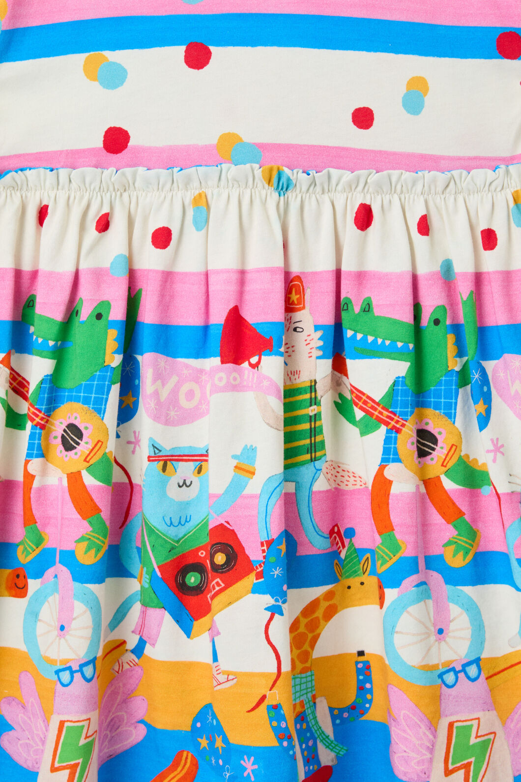 Gorman NZ - Party Stripe Kids Dress - multi