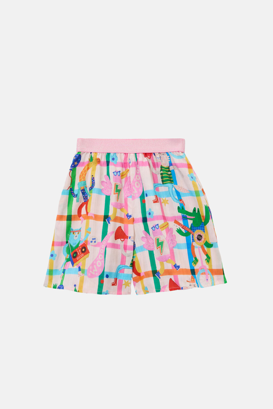Gorman NZ - Lets Go Check Kids Skort - multi