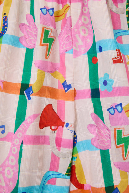 Lets Go Check Kids Skort