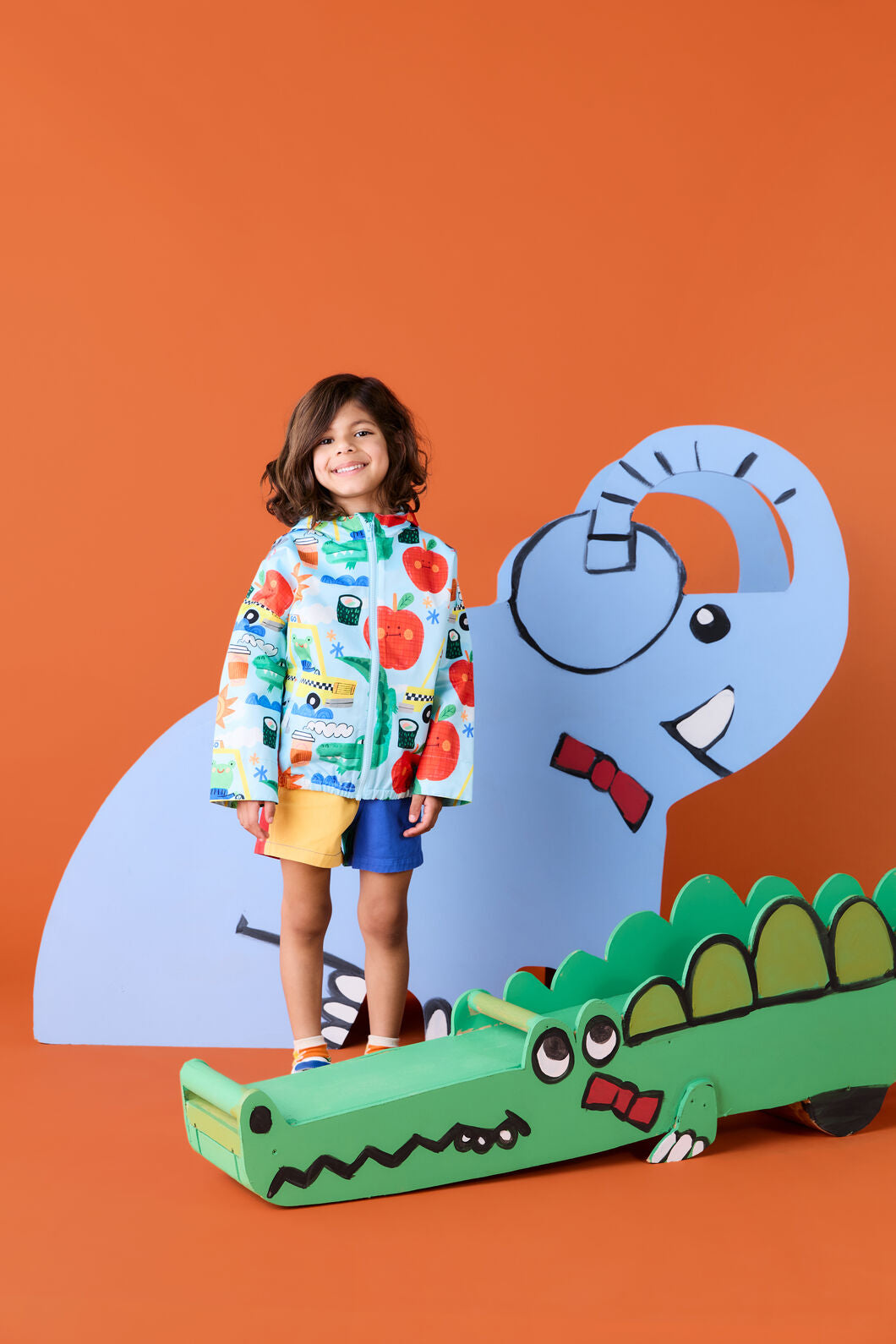 Gorman NZ - Taxi Kids Raincoat - blue