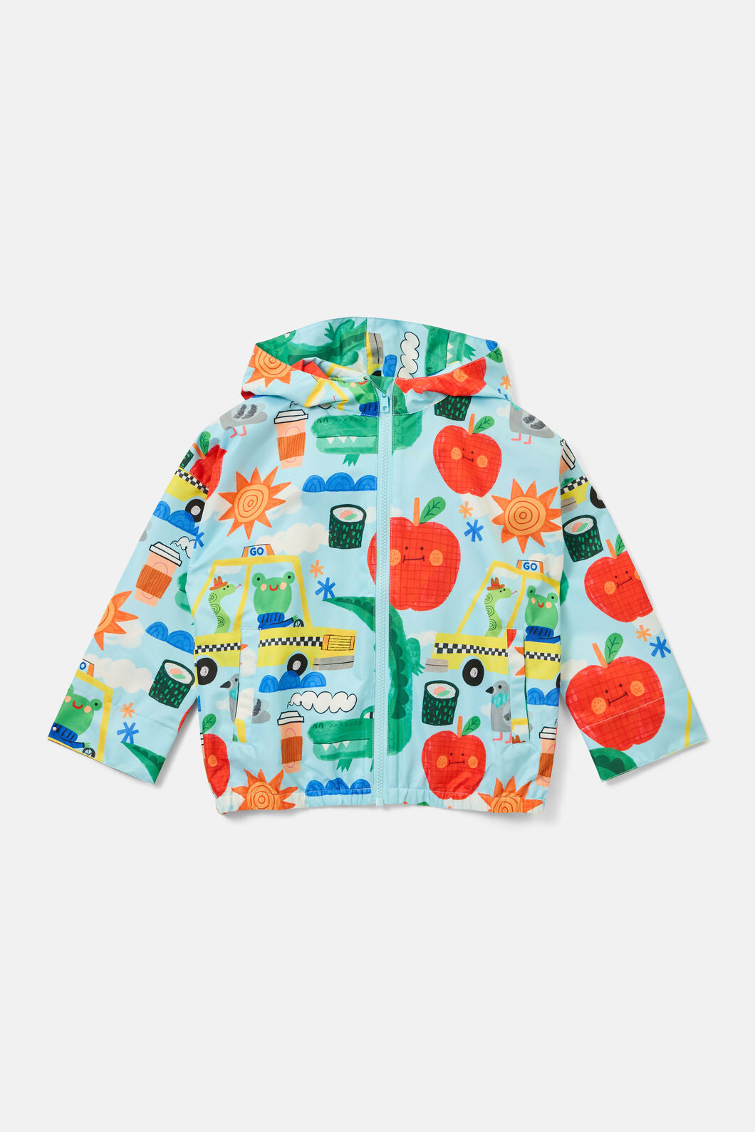 Gorman NZ - Taxi Kids Raincoat - blue