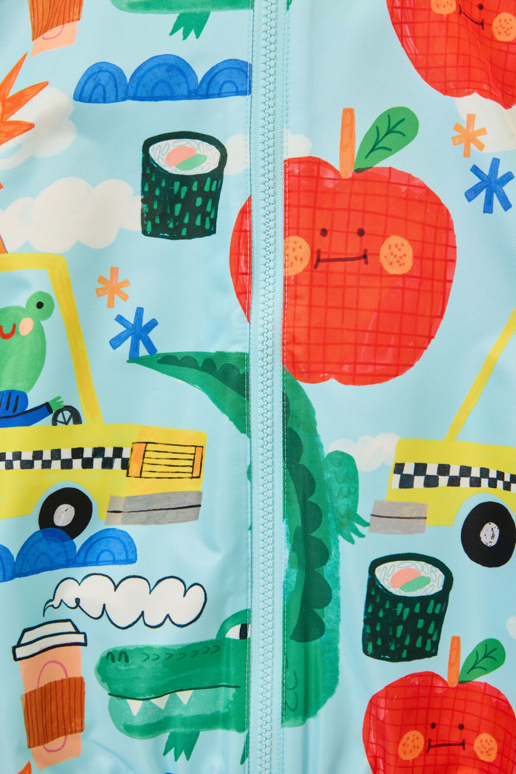 Gorman NZ - Taxi Kids Raincoat - blue