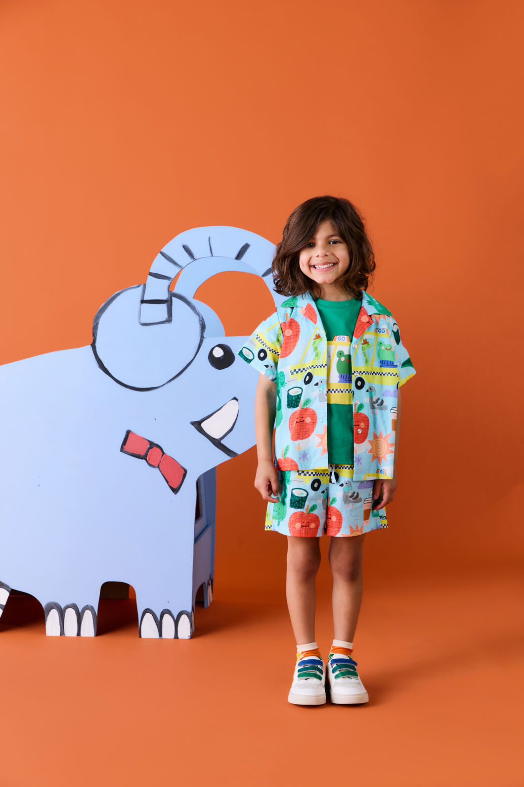 Gorman NZ - Taxi Kids Shirt - blue