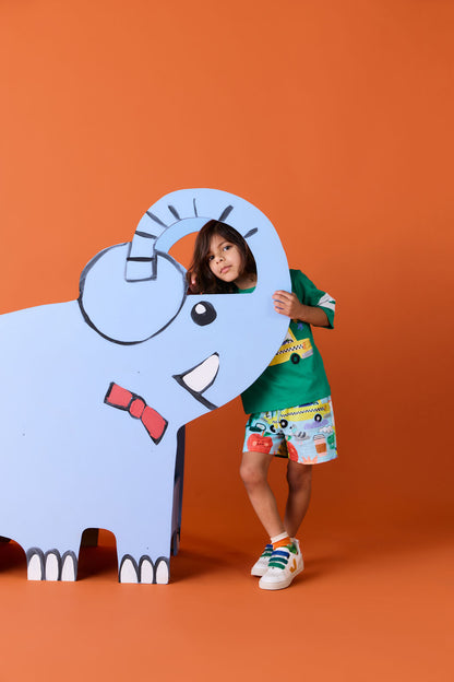 Gorman NZ - Taxi Kids Shorts - blue