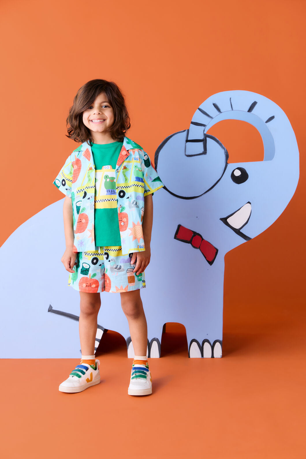 Gorman NZ - Taxi Kids Shorts - blue