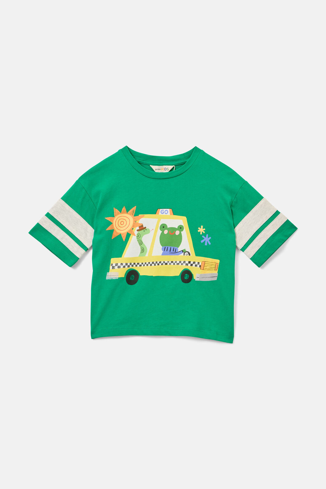 Gorman NZ - Taxi Kids SS Tee - green