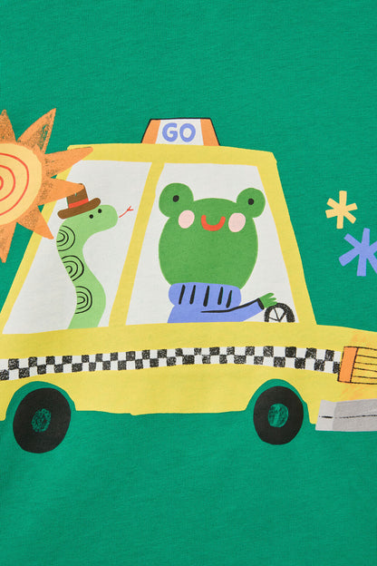 Gorman NZ - Taxi Kids SS Tee - green