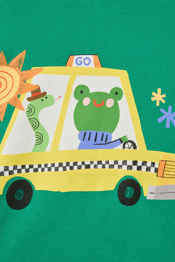 Gorman NZ - Taxi Kids SS Tee - green