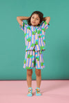 Gorman NZ - Croc Stripe Kids Pyjama Set - multi
