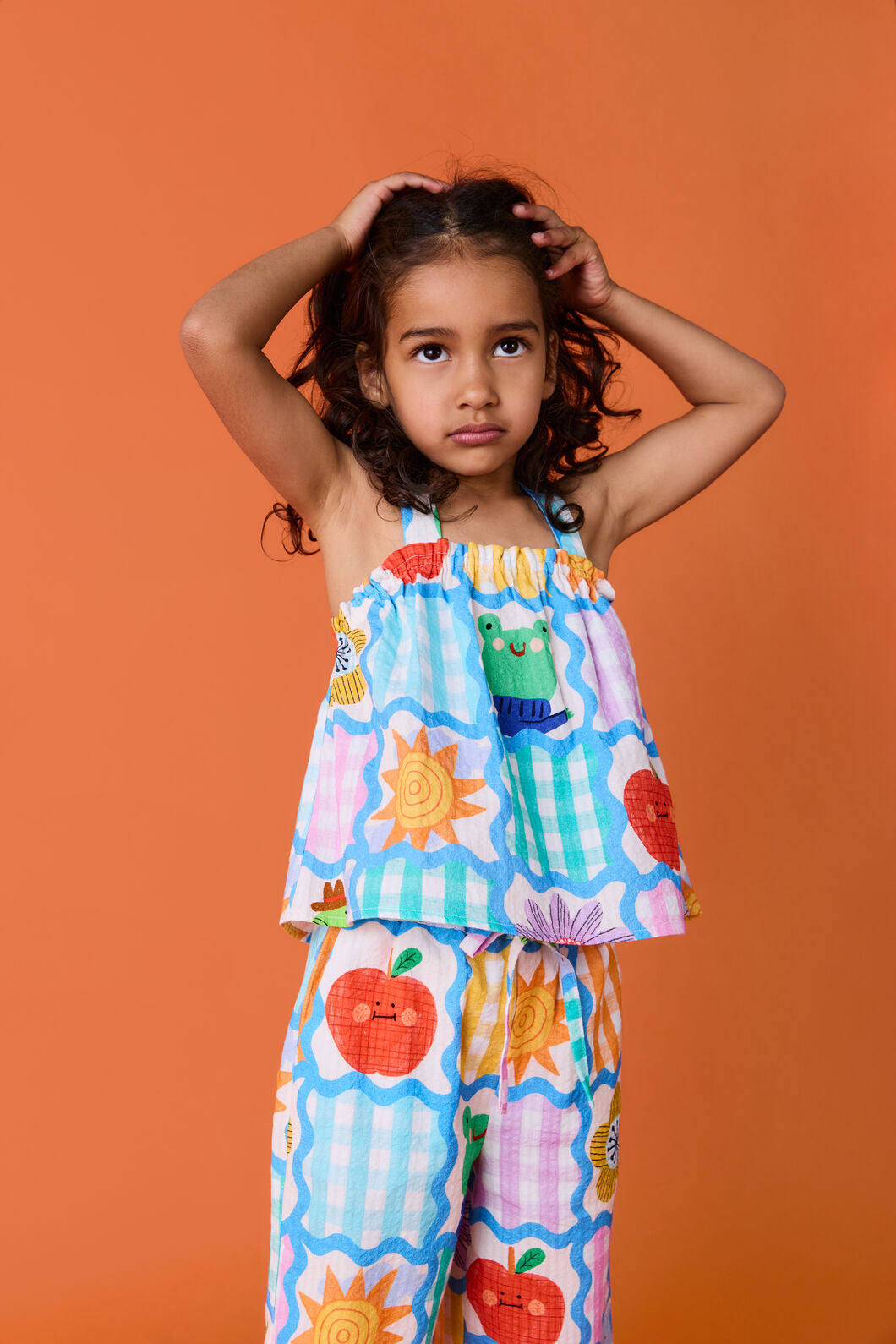 Gorman NZ - Jumble Check Kids Top - multi