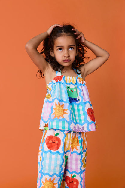 Gorman NZ - Jumble Check Kids Top - multi