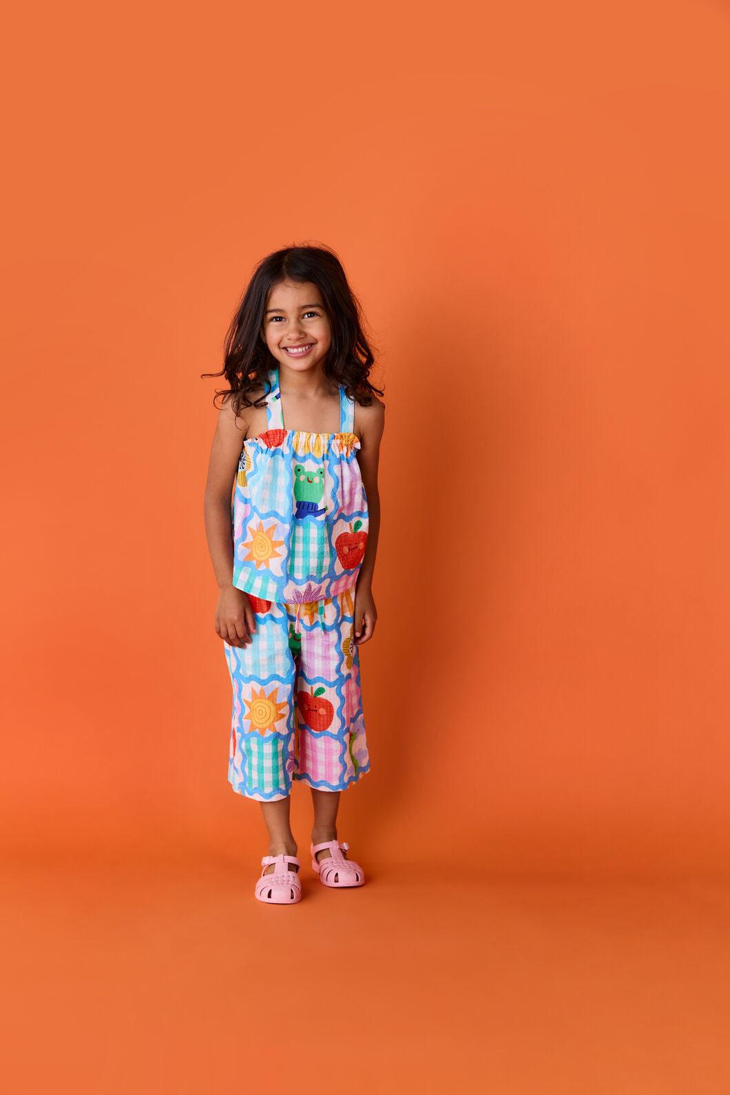 Gorman NZ - Jumble Check Kids Top - multi